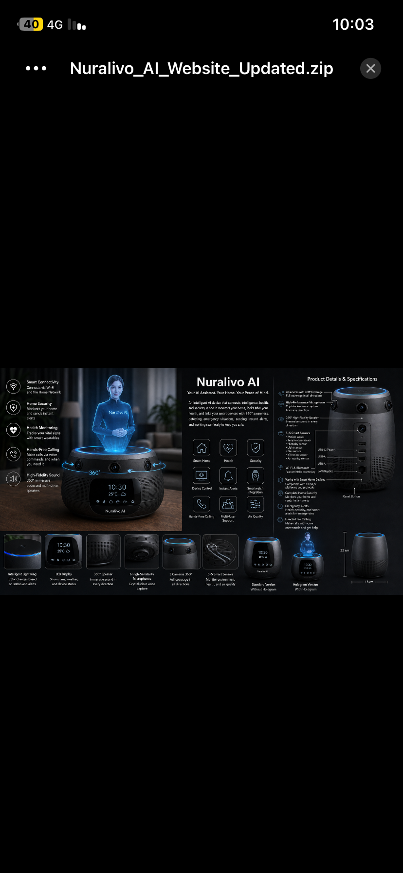 Device details & smart-living capabilities